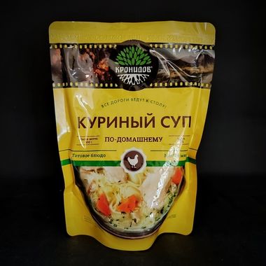 Куриный суп, по домашнему. 300гр ТМ Кронидов