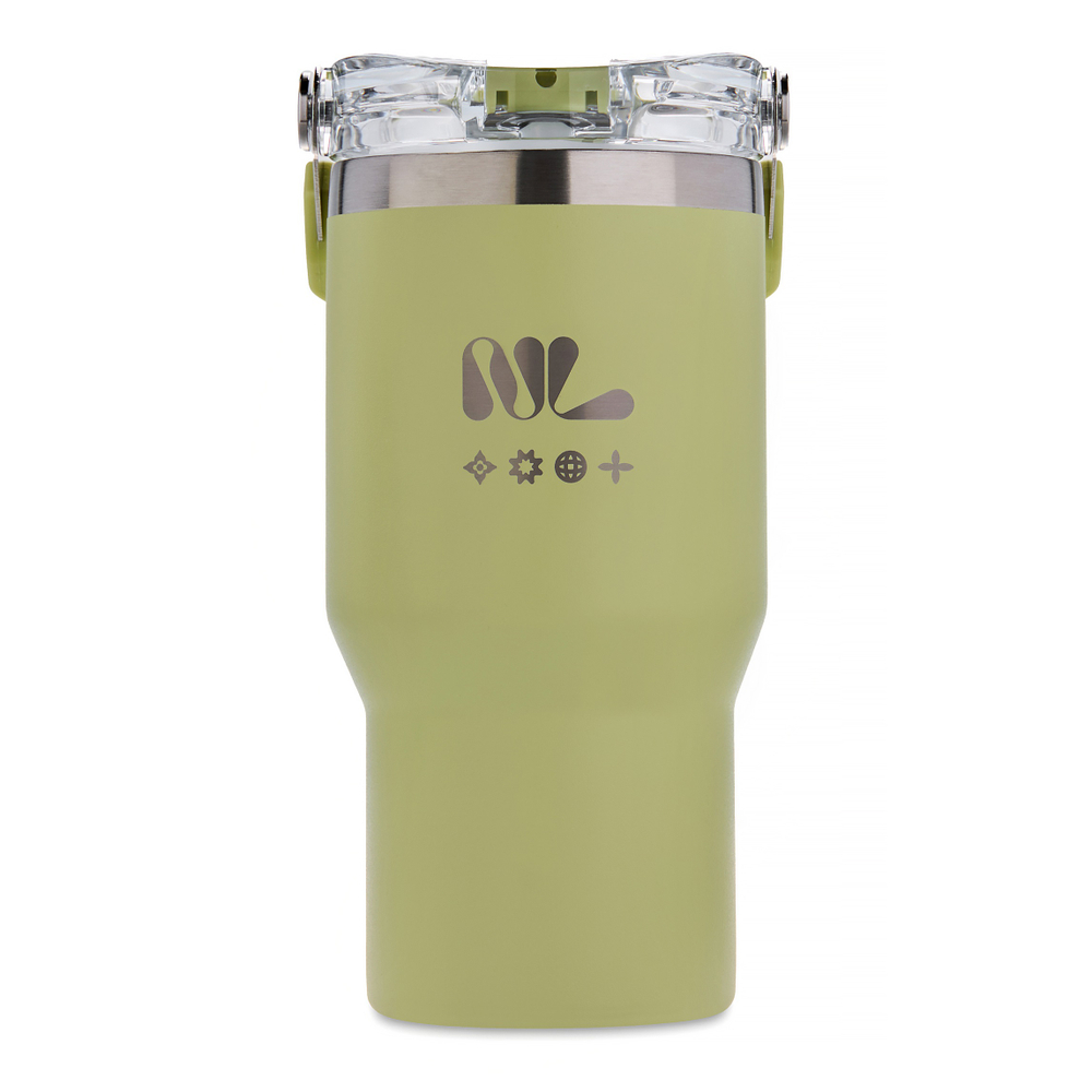 Термокружка, цвет оливковый, объем 600мл