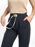 брюки вельветовые широкие палаццо на резинке