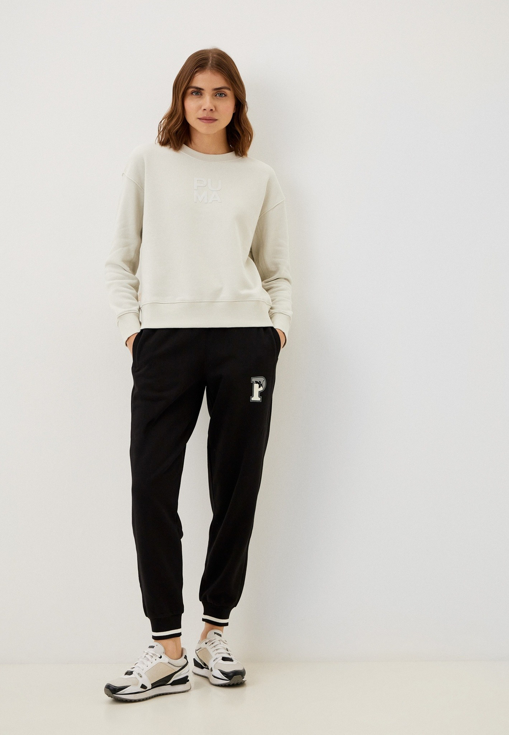 Брюки спортивные женские PUMA SQUAD Sweatpants FL