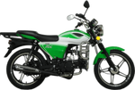 Мотоцикл Motoland Альфа RX 125 Зеленый