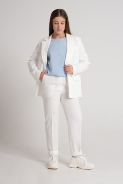 Блузка женская 4592з, голубой #467Гол094592з