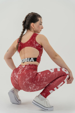 КРОП ТОП CROP TANK TOP ROUGH GIRL 617 Красный