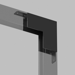 TR2108-BK Угол стена-потолок накладной SMART, черный