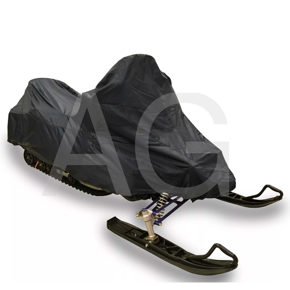 Чехол AG-brand для снегохода Yamaha Venture TF/GT, 315х123х134, черно-синий, AG-YAM-SMB-VRS-SC
