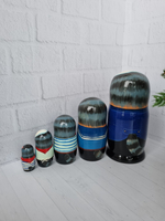 Маттешка "Котик Моряк" 5мест