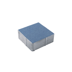 Тротуарная плитка КВАДРАТ 300х300 мм - Гранит Синий