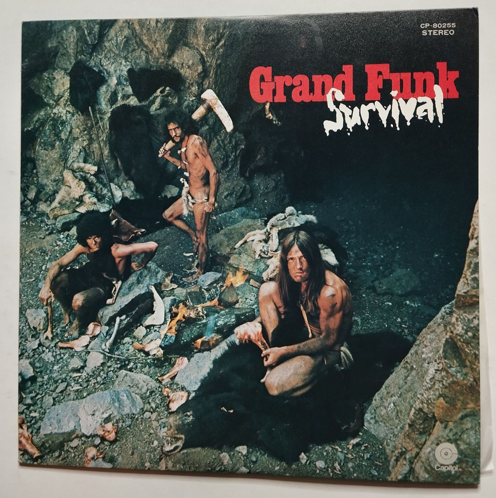 Винтажная виниловая пластинка LP Grand Funk Survival (Japan 1971) (No Obi)