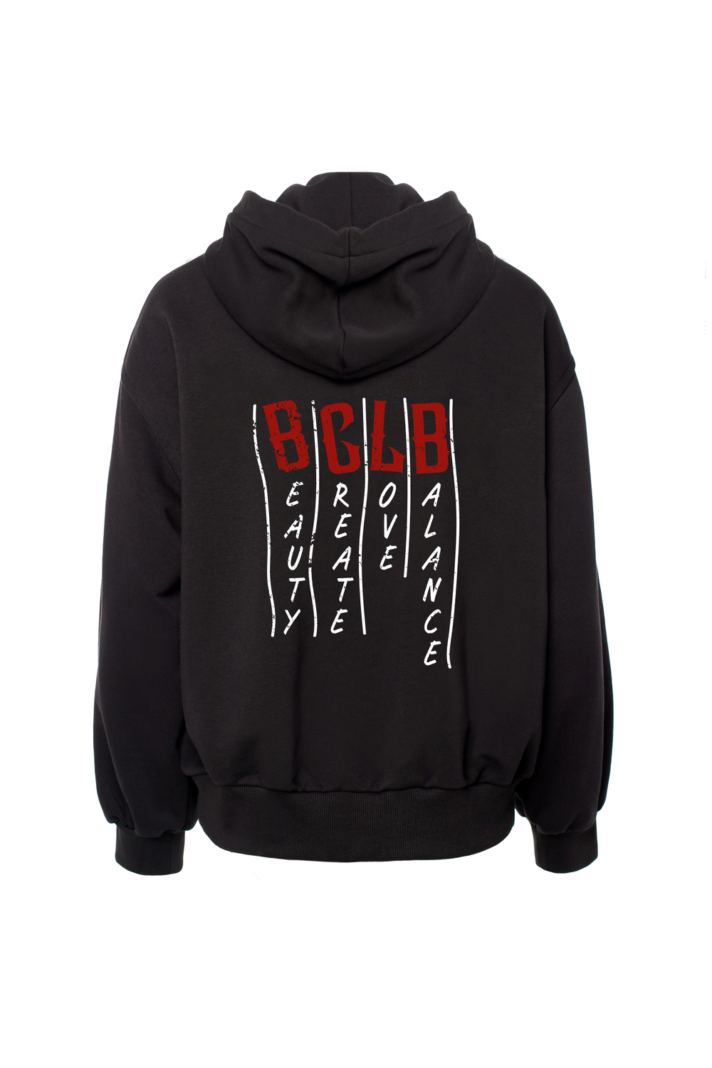 «Zip hoodie BCLB» Худи на молнии с принтом.