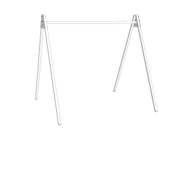 Монтаж уличных качелей Sv Sport