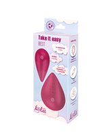 Виброяйцо с пультом управления Take it Easy Best Wine Red 9021-01lola
