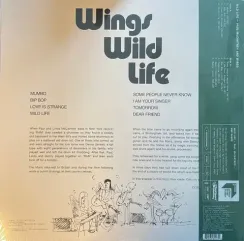 Paul McCartney And Wings – Wild Life - Half Speed LP