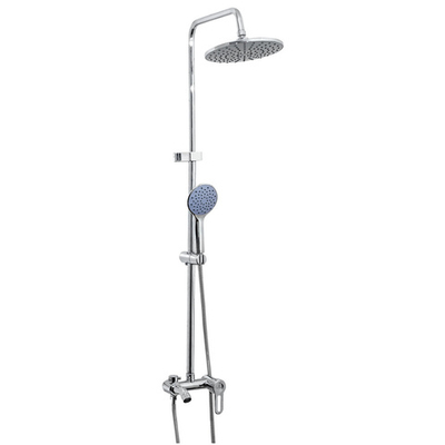 Смеситель для ванны с тропическим душем, одноручный, СЛ-ОД-Т60, Славен