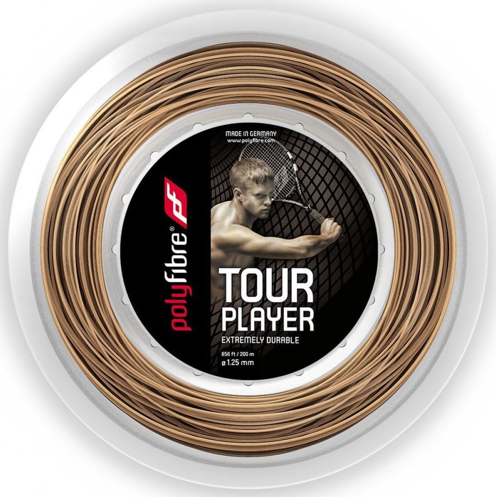 Струны теннисные Polyfibre Tour Player (200 m)