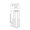 Комплект с подвесной люстрой Lightstar Tubo (574737+747347 (8шт) L8T747347