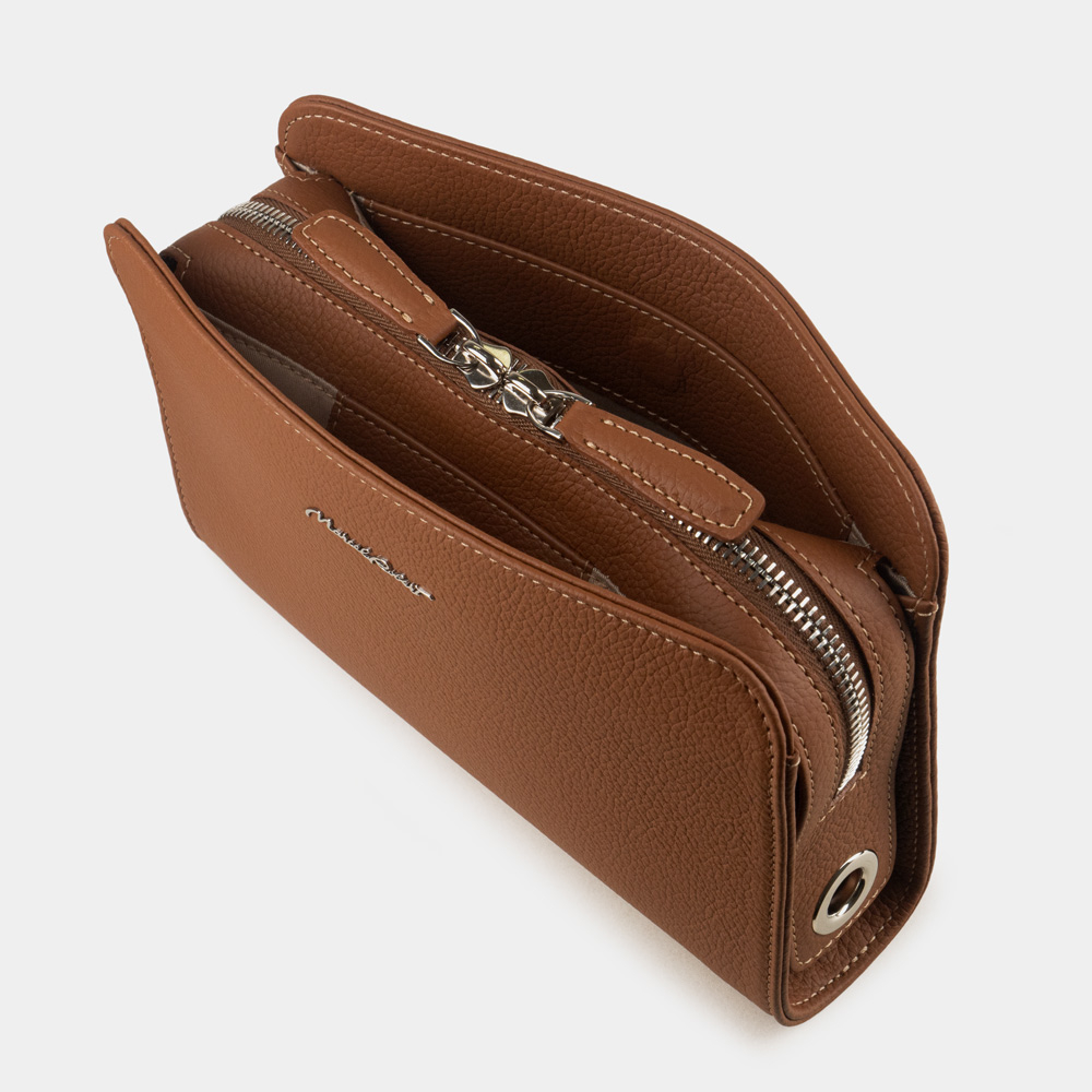 Сумка simple Elodie Теленок Карамель