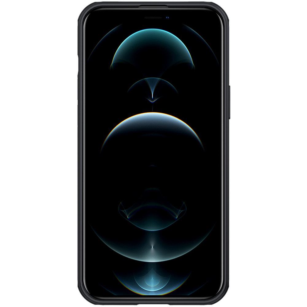 Чехол черный на iPhone 13 Pro Max от Nillkin, серия CamShield Pro Case, с сдвижной крышкой для камеры
