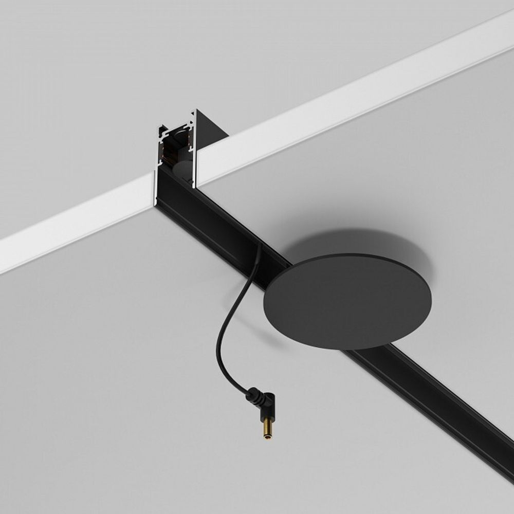 Переходник для трека Maytoni Accessories for tracks Exility TRA034CVC-B