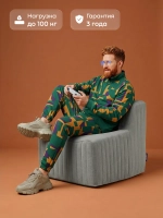 Бескаркасное кресло БайСофт (серый)