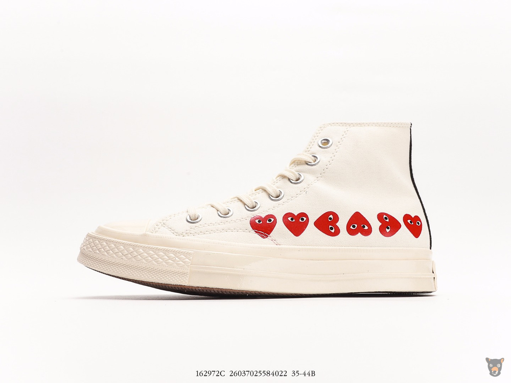 Кеды Comme des Garsons x Converse Chuck Taylor 1970s High