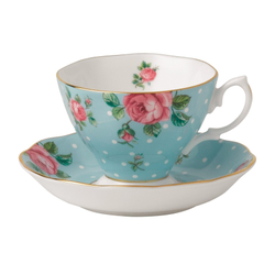 Royal Albert Чашка Polka с блюдцем 180 мл