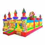 Надувной батут "Цирк приехал" с горкой