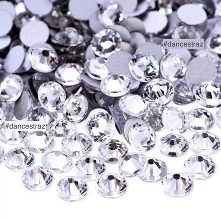 Стразы клеевые, Crystal, P01, SS34, 288, (F2)