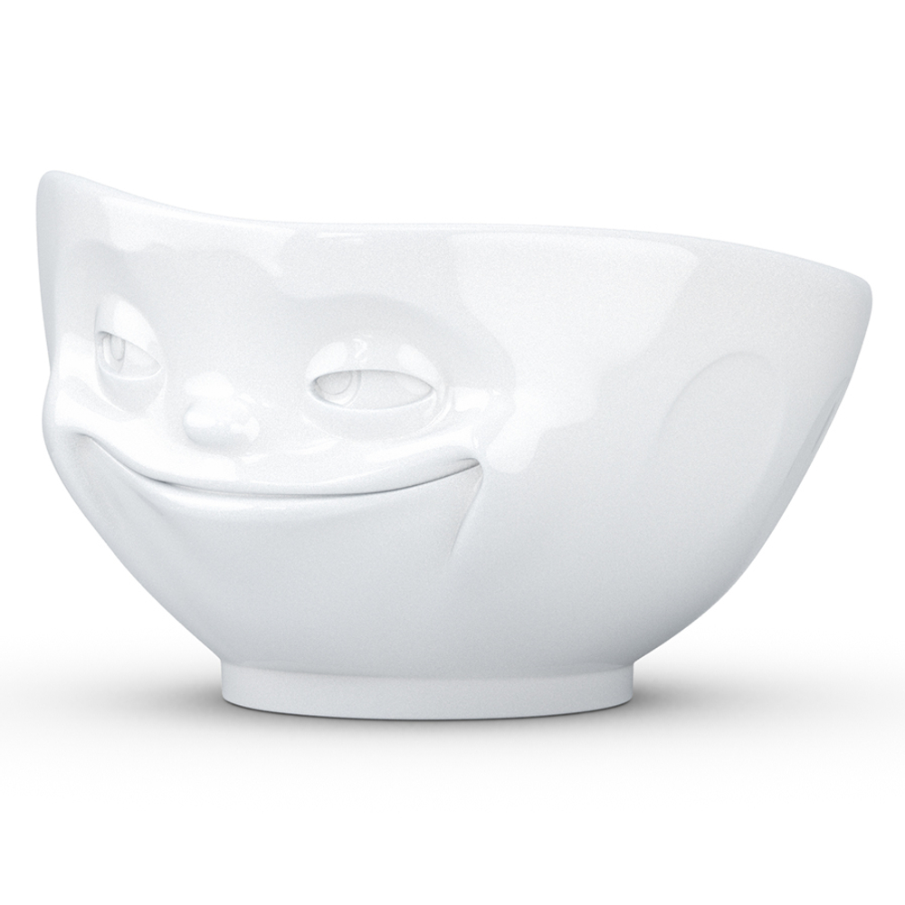 Чаша 1л Tassen Grinning белая