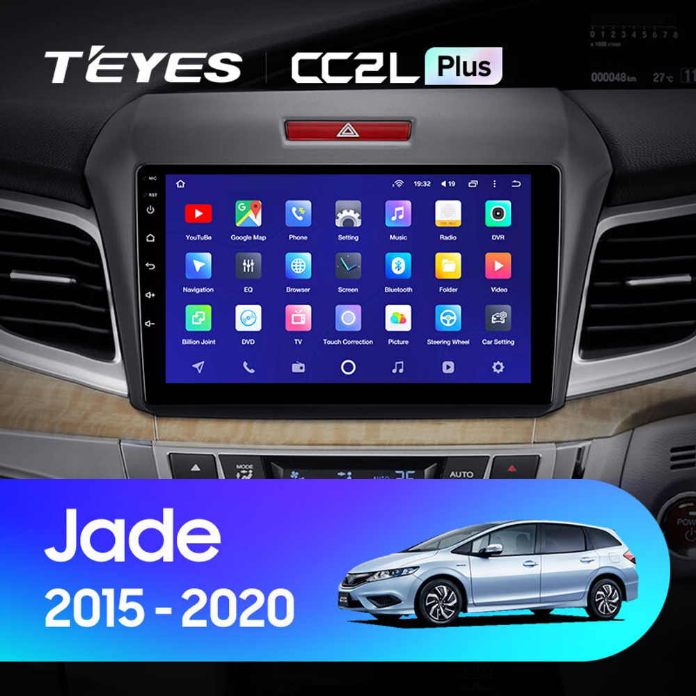 Teyes CC2L Plus 9" для Honda Jade 2015-2020  (прав)