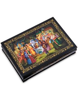 Народные промыслы ШК-11/15-E Шкатулка в технике декупаж (11х16х4)