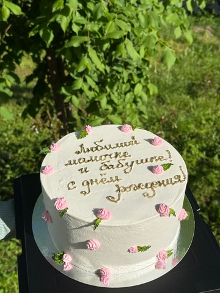 Торт на день рождения мамы, торт на праздник, торт бабушке, торт для любимой