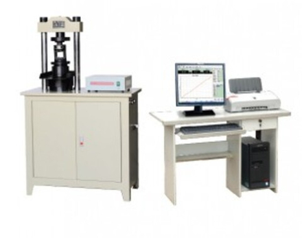 Servo control compression testing machine