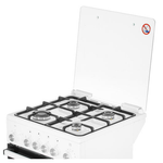 Плита газовая DE LUXE 5040.40г (кр) ЧР