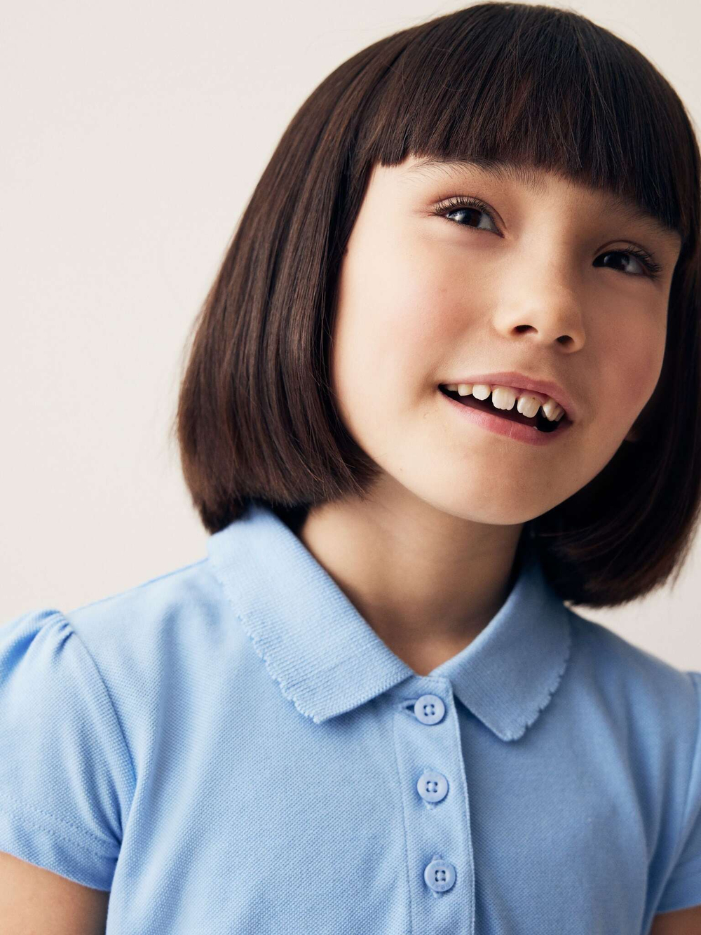 Поло школьное для девочки Next 562-039, 2 шт., Голубой