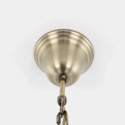 Citilux Базель CL407132 Люстра подвесная с зелёным абажуром