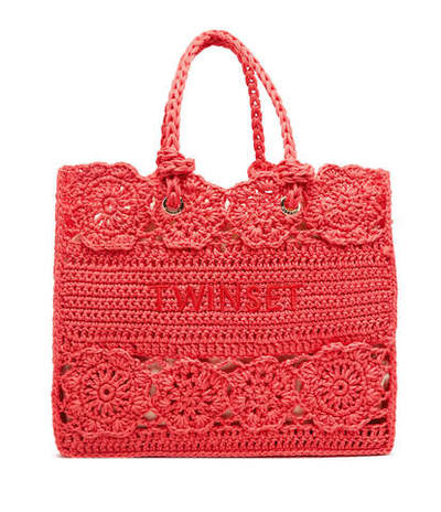 Сумка-шопер + поясная сумка TWINSET - красный(241TD8190)