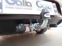Оцинкованный фаркоп на SEAT Altea 2004-2015, в т (без электрики), Galia S092A