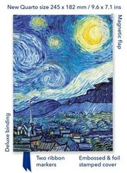 Bloknot \ Блокнот \ Notebook  Vincent van Gogh: The Starry Night (Foiled Quarto Journal)