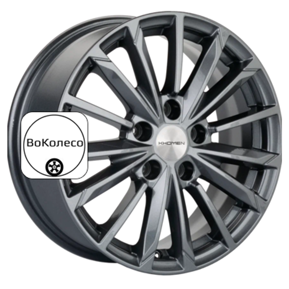 6,5x16/5x114,3 ET47 D67,1 KHW1611 (Kia) Gray Khomen Wheels
