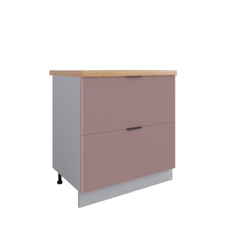 Кухня Модуль КМЯ 800 Мелисса Пудра Скин