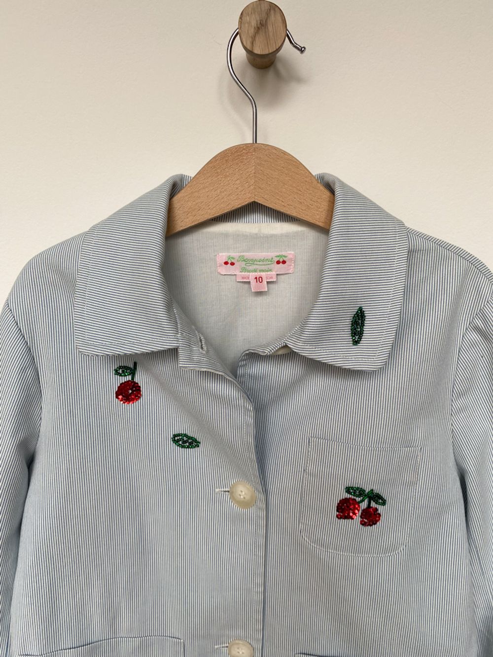 Хлопковый жакет Bonpoint, 140