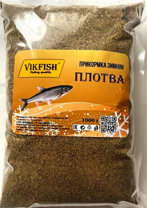 Прикормка VIKFISH Зимняя прикормка (ПЛОТВА) 1000гр