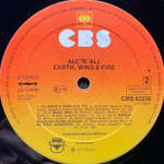 Earth, Wind & Fire ‎– All 'N All (Голландия 1977г.)