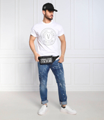 футболка Versace Jeans Couture - белый(73GAHT05CJ00T)