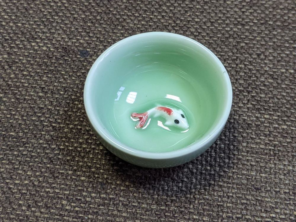 Пиала Объемная рыба "Кои"