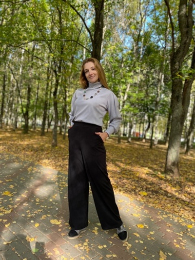 Брюки женские "318 Ф.П" палаццо (Галатея)