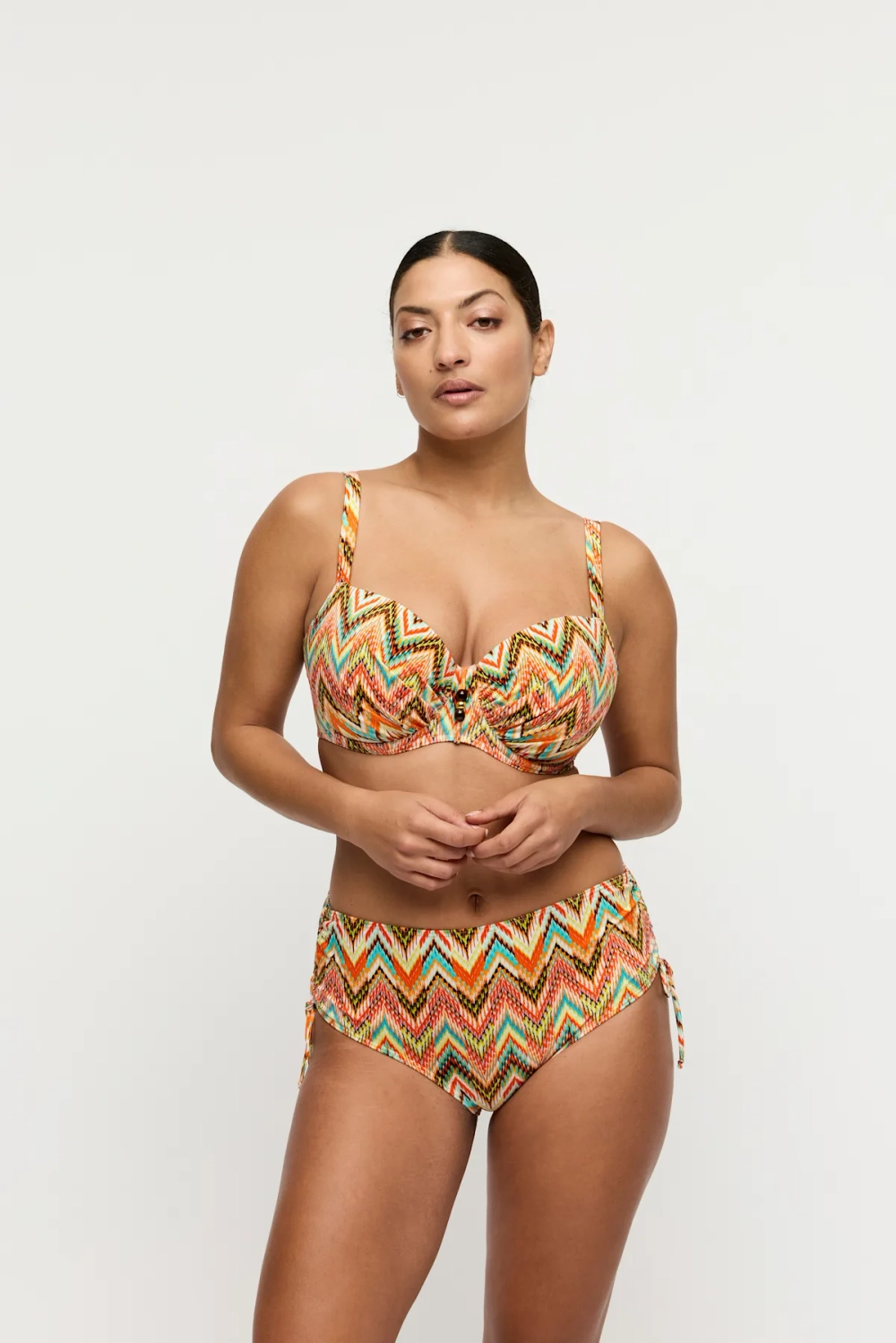 PRIMADONNA Swim Tubou Плавки бикини с высокой талией и шнуровкой, разноцветный