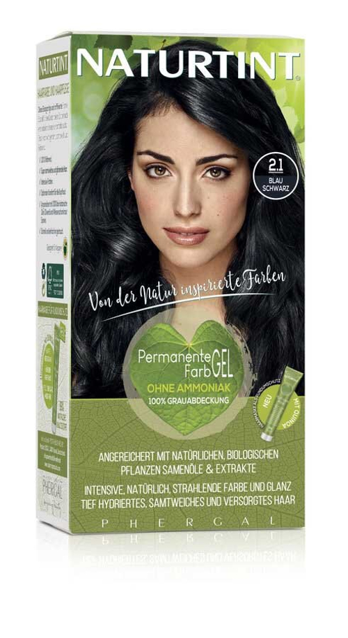 Цвет волос Naturtint 2.1 Сине-черный, 165 мл