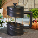 Френч-пресс 0,8л "La Caffetteria" в пластиковом корпусе, цвет черный