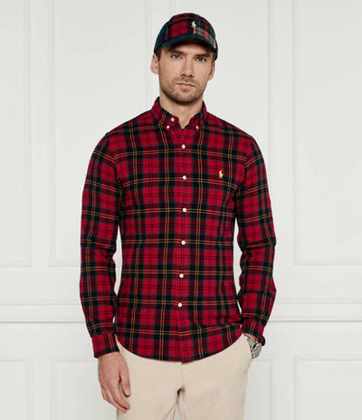 Рубашка POLO RALPH LAUREN - красный(710953894)